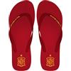 smartketing Infradito RFEF, Gioventù Unisex, Rosso, 32-3