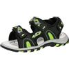 Lico Sandalo Luca V Unisex Bambino, Nero Grigio Limone, 8.5 UK Child