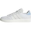 Adidas Donna Grand Court TD Lifestyle Court Casual Shoes, Crystal White/Core White/Clear Sky, 44 EU