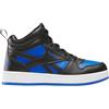 Reebok Scarpe da Ginnastica da Ragazzo Royal Prime Mid 2.0, Black Optimumblue White, 36.5 EU