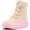 Sorel Childrens Explorer III Lace WP, Stivali alla Moda, Pearlescent, Pink Flare, 28 EU