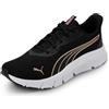 Puma FLEXFOCUS Lite - Scarpe da Corsa Moderne Unisex su Strada, Nero, Bianco-Oro Rosa, Taglia 42