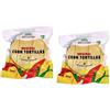 LaProve 2 x 800 g autentiche tortillas messicane vegane al nixtamal, vegano, Gmo-free, glutine gratis