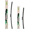 VALEO CANOPY - Coppia Di Spazzole Tergicristallo Flat Blade Fatte Di Materiali Naturali E Riciclati CAN86+CAN26 - Anteriore - Lunghezze: 650mm+400mm - (Pack da 2)