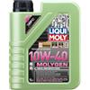 LIQUI MOLY Olio motore Molygen 10W-40 Olio parzialmente sintetico 1 L Compatibilità con RENAULT Clio 3 Hatchback BR0/1, CR0/1 Clio 2 BB0/1/2, CB0/1/2, PEUGEOT 206 2 volumi/Coda spiovente 2A/C