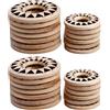 TOPBATHY 30 pz Supporto Sfera Legno Per Sfere Di Cristallo E Uova Base In Miniatura Protettore E Decorativo Espositore Multifunzione Per Altar Spirituale E Gioielli