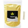 Ossidde Sabbia per candele con stoppini,granuli di cera,candele fai da te,500 g,perline di cera per candele + 20 stoppini per candele