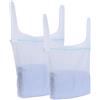 OTraki Sacchetto Lavatrice 33 x 40 e 40 x 45 cm 2 Pezzi con Manico | Retina per Lavatrice a Nido d'Ape con Cerniera, per Camicie e Reggiseni, protezione delicata