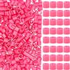CRASPIRE 250 pz Marcatori di Dimensioni per Appendiabiti Vuoti Etichette Colore Rosa Marcatori di Dimensioni per Appendiabiti In Plastica Codifica Colore Marcatori per Indumenti Codice Clip per Grucce