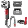 Yangers Kit per la toelettatura di cani per aspirapolvere Dyson V7 V8 V10 V11 V12 V15 G5, spazzola per la pulizia dei peli degli animali domestici, testina di ricambio con tubo di prolunga +