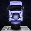 Lampephoto.fr - Lampada 3D Camion Truck IV. Luce Notturna Tattile Camion Truck, Illusione 3D Led, Idea Regalo di Natale per Ragazzi e Ragazze Lampada da Comodino per Bambini o Adulti TOP
