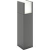 PHILIPS LED Arbour Ultra Efficiente Paletto per Esterni, Luce Bianca Calda, 3.8W, IP44, Antracite