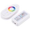 JOYLIT RGBW Striscia LED Controller con Telecomando RF 2.4GHz, DC 12V/24V 4CH 6A/CH 4 PIN LED Controller Per RGB+Bianco Strisce LED