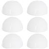 Monzana® Lampada Solare a LED da Esterno Set da 6 Protezione IP44 Sensore Crepuscolare Luce da Giardino per Esterni Luci Illuminazione Decorazioni Balcone Bianco