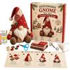 Generic Kit patchwork fai da te con animali - Crea i tuoi adorabili animali, kit patchwork fai da te con gnomo natalizio, progetti di cucito 3D per adulti e principianti, decorazione per la casa e regali per