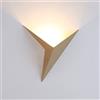 Siet Applique Da Parete A LED 3W Applique In Metallo Apparecchio Di Illuminazione Per Interni, Moderna Lampada Da Parete Geometrica, Lampade Da Parete Uplighter Per Soggiorno, Balcone, Scale, Camera Da Let