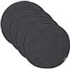 SDNAM Set di 2/4/6 Cuscini Sedie Cucina Confortevoli ,Cuscino per Sedia Rotondo Diametro 30/40/45cm,Cuscino Memory Foam per Sedie,Cuscini per Sedie da Cucina Antiscivolo ( Color : #3 , Size : 4pcs 45cm/17.7