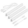 Parlat Apparecchi sottopensile a LED Rigel, 31,3 cm ciascuno, 445 lm ciascuno, bianco, set di 3