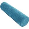 Yekuhe Cuscino Cilindrico Memory Foam Personalizzabile - Federa Rimovibile e Lavabile con Cerniera per Sostegno Cervicale(Peacock blue,70x20cm)