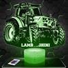 Lampephoto.fr - Lampada 3D Trattore Agricolo Lambo, Luce Notturna Tattile, Collezione Miniatura 1 32. Idea Regalo Uomo oggetto Trattore Agricolo Lambo Luce Notturna per Adulti Decorazione Camera TOP