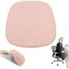 gexuamz Cuscino in Gel per Sedia con Effetto Freddo 3D, Cuscino Traspirante a Nido d'Ape per Coccige e Lombare, per Auto Camion Ufficio Casa Sedia a Rotelle, 49 x 46 cm (Rosa)