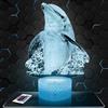 Lampephoto.fr - Lampada 3D Delfino In Piedi, Decorazione Animale Marino Rettili, Idea Regalo Uomo Donna oggetto Delfino In Piedi Luce Notturna Adulto Decorazione Camera, Idea Regalo Natale TOP