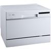EdgeStar DWP63 Larghezza 21-5/8, 6 posti, piano di lavoro, bianco