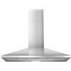 SNDOAS Cappa da cucina da 91,4 cm, 450 CFM, montaggio a parete, in acciaio inox, ventola di scarico a 3 velocità, convertibile senza canalizzazione, cappa per stufa a camino, luce LED e pulsante di