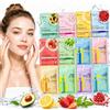 DiviDermy 12 Pezzi Maschere Viso, Maschera Idratante Viso Nutriente, Idratazione Profonda & Glow, Aumentare lucentezza e Umidità, Delicate e Luminose, Utilizzo Quotidiano, Skincare Completa e Pratica