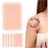 Licsaliwe Cerotto per coprire tatuaggi 6pcs impermeabile invisibile ultra sottile per nascondere tatuaggi 3, 5x5, 9 (9, 1x15 cm) tagliabile stile 2
