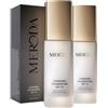 MERODA® Changing Fondotinta SPF 15, confezione da 2 (pelle da leggera a media), fondotinta che cambia colore, per pelli mature, per il trucco del viso