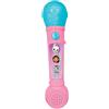 Lexibook, La casa delle Bambole di Gabby, Microfono Luminoso per Bambini, Gioco Musicale, Altoparlante Integrato, Effetti Luminosi, Melodie dimostrative Incluse, Rosa/Blu, MIC80GDH