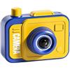 Bsbkoj Macchina fotografica spruzzatore d'acqua, pistola ad acqua a spruzzo bidirezionale, giocattolo estivo per pistola di piccole dimensioni colore blu, ragazzi ragazze festa prescolare, , campeggio