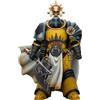 JOYTOY Warhammer 40k Horus Heresy, console bibliotecario pugni imperiali con ascia forzata e pistola bullone 1/18 Action Figure Colleziona ed Esposizione Modello