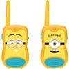 Lexibook, Cattivissimo Me, Talkie-Walkies Minions 200m, Gioco di Comunicazione per Bambini, 2 canali di Comunicazione, Clip Cintura, Giallo, TW12DES
