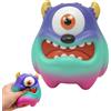 Junjie Palline antistress Squeeze Cube, glitter dumpling Squishy, realistiche piccole perle, antistress, per rilassarsi e alleviare l'ansia (stile 21)