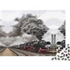 G9X5T3Y7 Treno a vapore d'epoca Puzzle 1000 Pezzi Carta per Adulti Scena Ferroviaria Gioco di Puzzle 1000 Pezzi Relax Casa Regalo Famiglia 38x26cm/1000pcs
