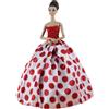 Codulu vestito per bambola da 11,5 pollici-abito da principessa vintage-B