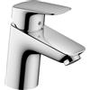 hansgrohe Logis Miscelatore monocomando lavabo 70 CoolStart con saltarello, cromo, 71072000