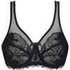 DIM Donna - Reggiseno Essentiel Generoso x1 | Con ferretto | Sostegno confortevole | Pizzo e tulle trasparente