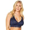 Cosabella Donna Never Say Nevertm Curvy Racie Racerback Bralette Reggiseno Not Applicable, Bleu Marine, L