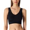 Schiesser Reggiseno da Donna Senza Cuciture con Imbottiture Rimovibili, Invisible Soft
