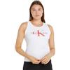 Calvin Klein Archival Monologo Rib Tank J20j223160 Canottiere Donna (Pacco da 1)