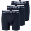 Schiesser Uomo Confezione da 3 Boxer Lunghi - Gamba Lunga - Aderente - Cotone - 95/5 Multipacks