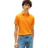 Tommy Hilfiger Uomo Maglietta Polo Maniche Corte 1985 Slim Fit, Arancione (Orange Flash), M