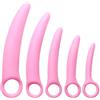 BDSMAGE Set di dilatatori per donne con 5 trainer vaginali in silicone, giocattoli sessuali per donne estremamente duri, plug anale per donne, dilatatore uretrale, giocattoli sessuali per donne sole