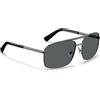 Carfia Occhiali da Sole Uomo Polarizzati UV400 Retro Pilota Occhiali da Sole Metallo 100% Protezione UV CAT 3