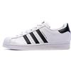 adidas Superstar J, Scarpe da Ginnastica Basse Bambini e Ragazzi, Bianco Nucleo Nero Bianco, 35.5 EU