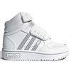 adidas Hoops Mid 3.0 AC I, Scarpe Unisex Bambini, Ftwbla, 22 EU