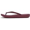Fitflop Infradito ergonomiche da donna Iqushion multi-cristallo, Merlot scuro, 41 EU